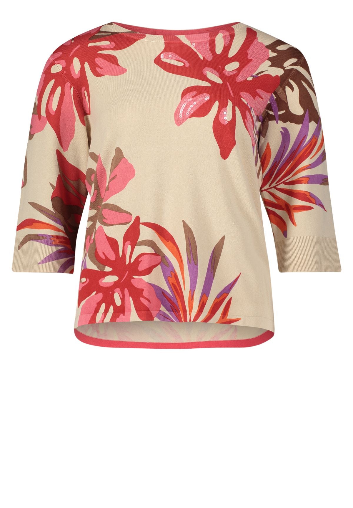 Betty Barclay Floral Print Sweater