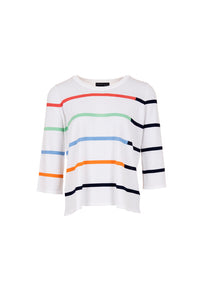 Peruzzi Multi Stripe Sweater