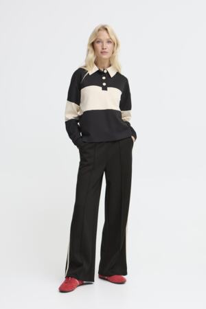 B.Young Contrast Trim Knit Pant