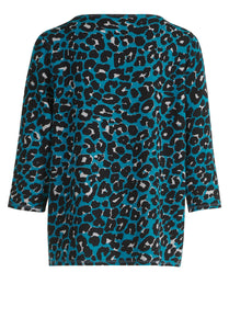 Betty Barclay Animal Print Top