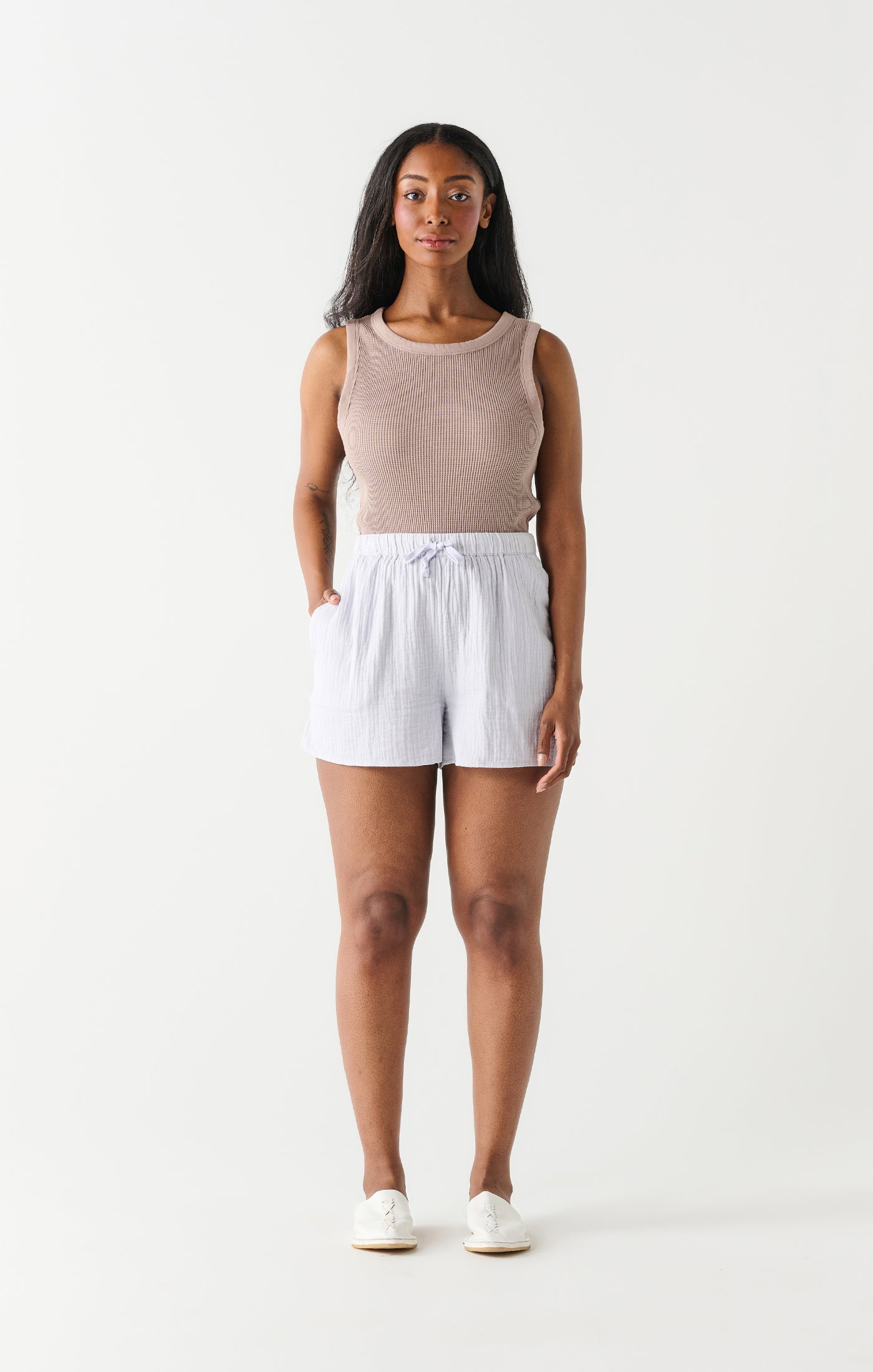 Dex Textured Drawstring Shorts