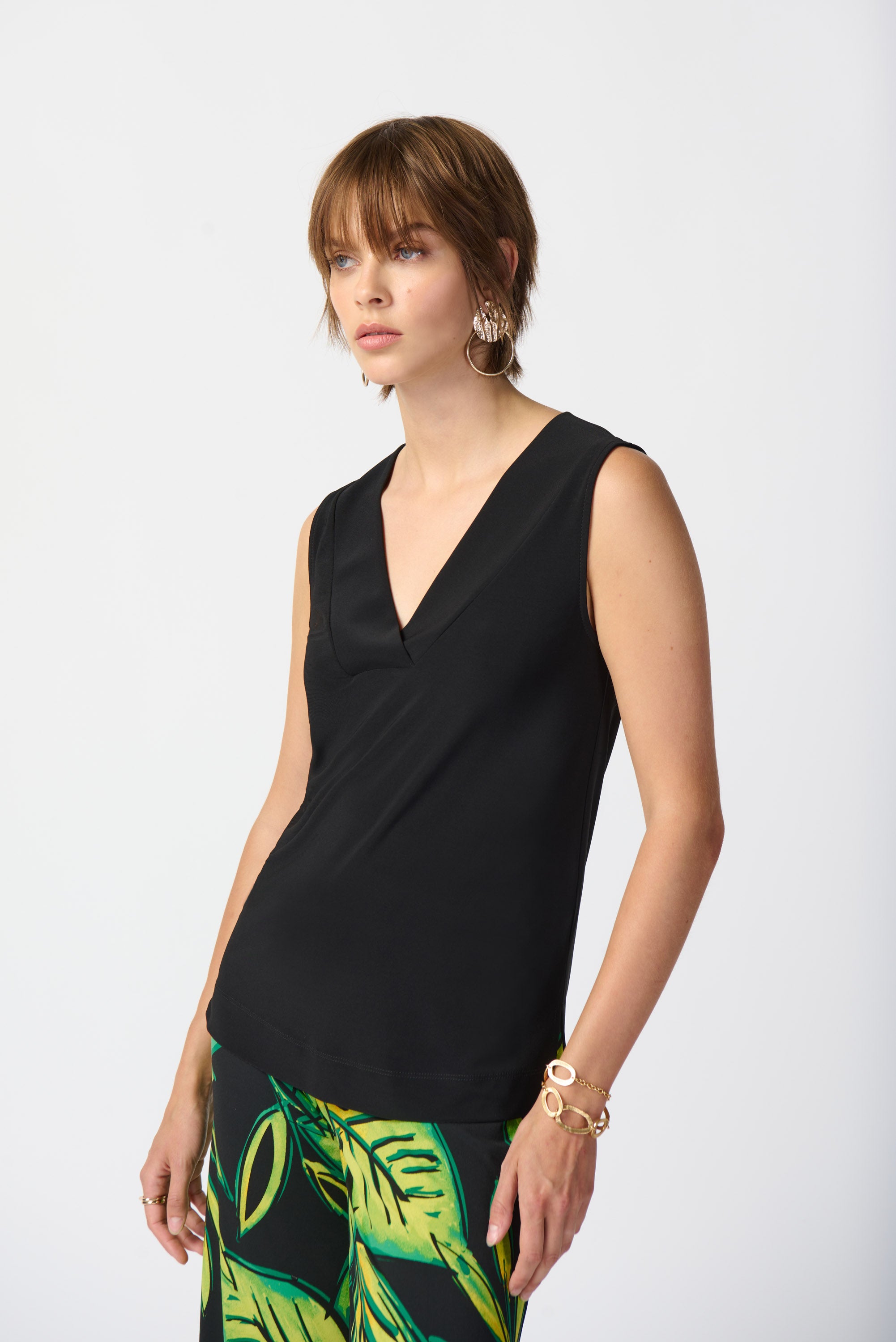 Joseph Ribkoff V-Neck Tank Top