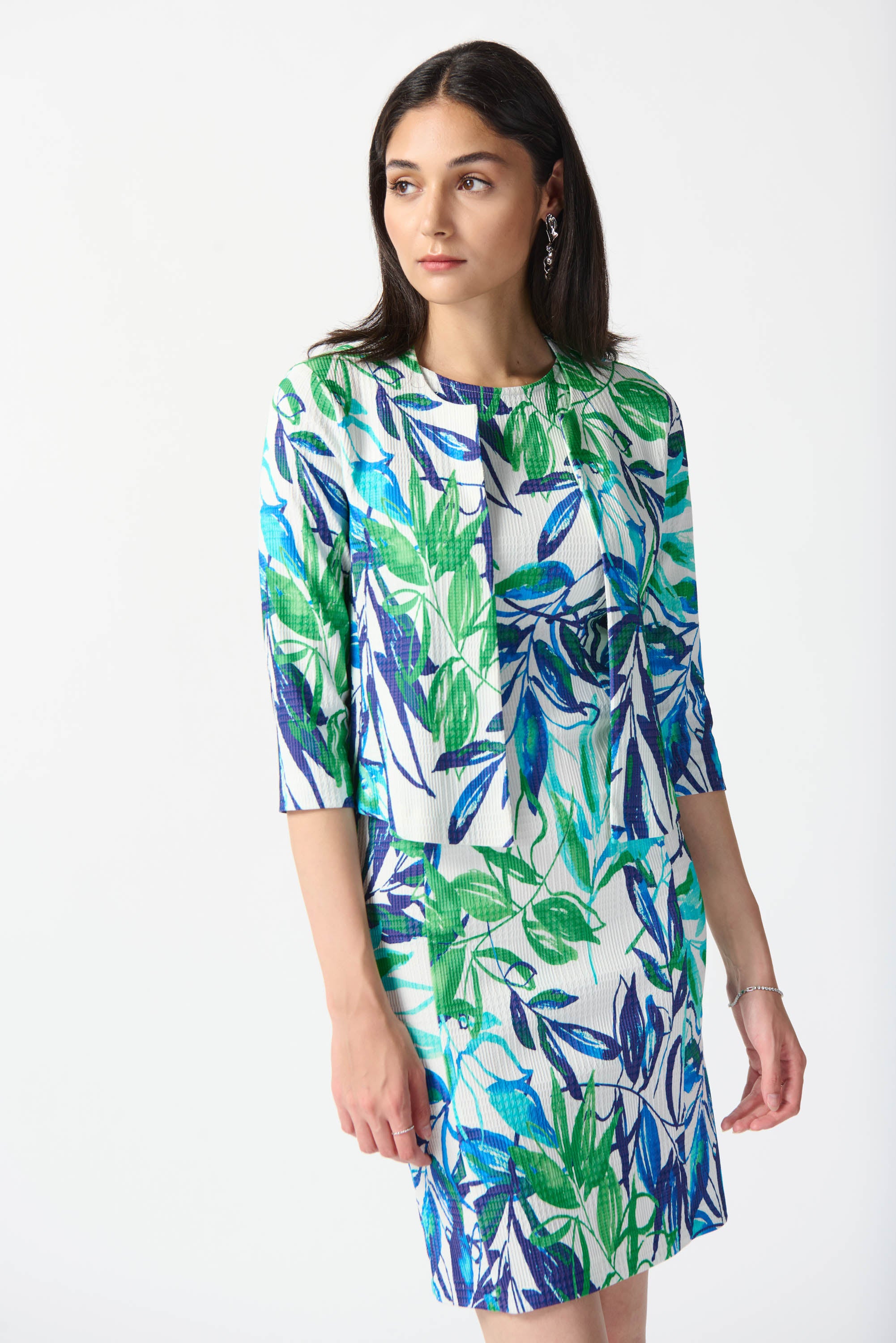 Joseph Ribkoff Floral Print Jacket & Dress