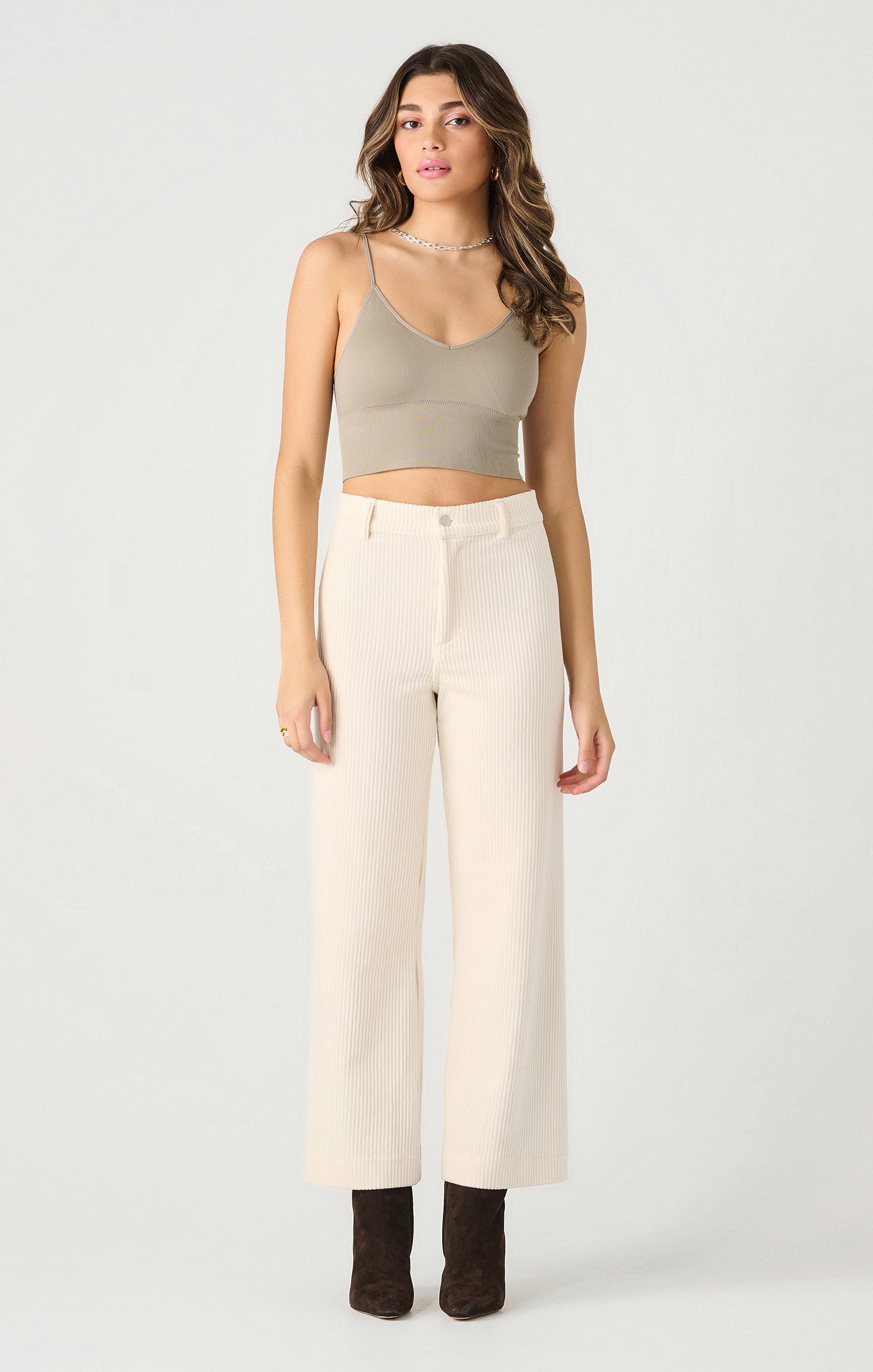 Dex Corduroy Wide Leg Pant