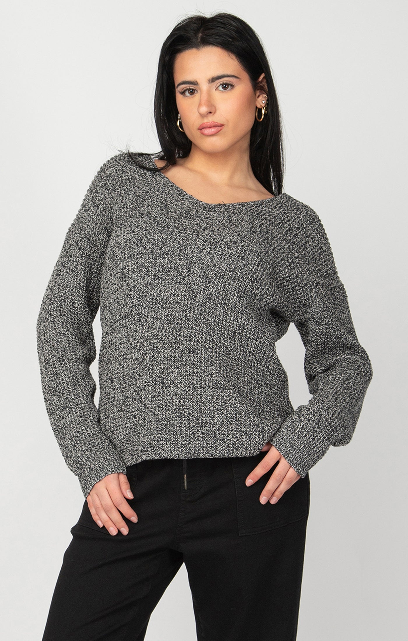 Dex Bevelled Hem Sweater