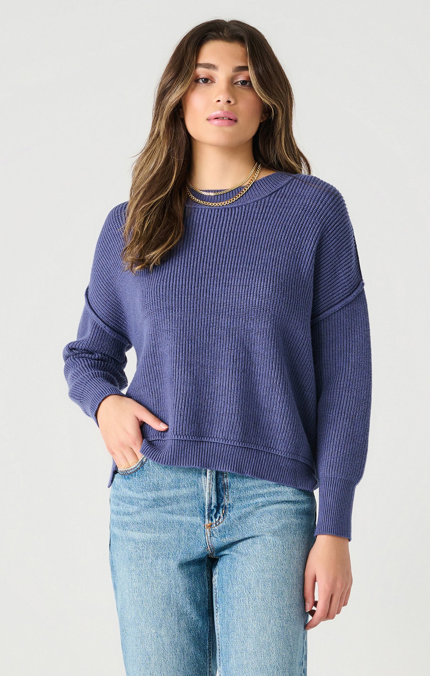 Dex Drop Shoulder Sweater