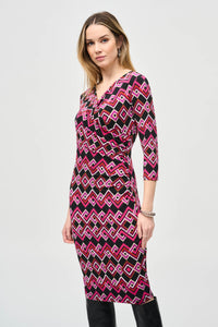 Joseph Ribkoff Jersey Print Dress