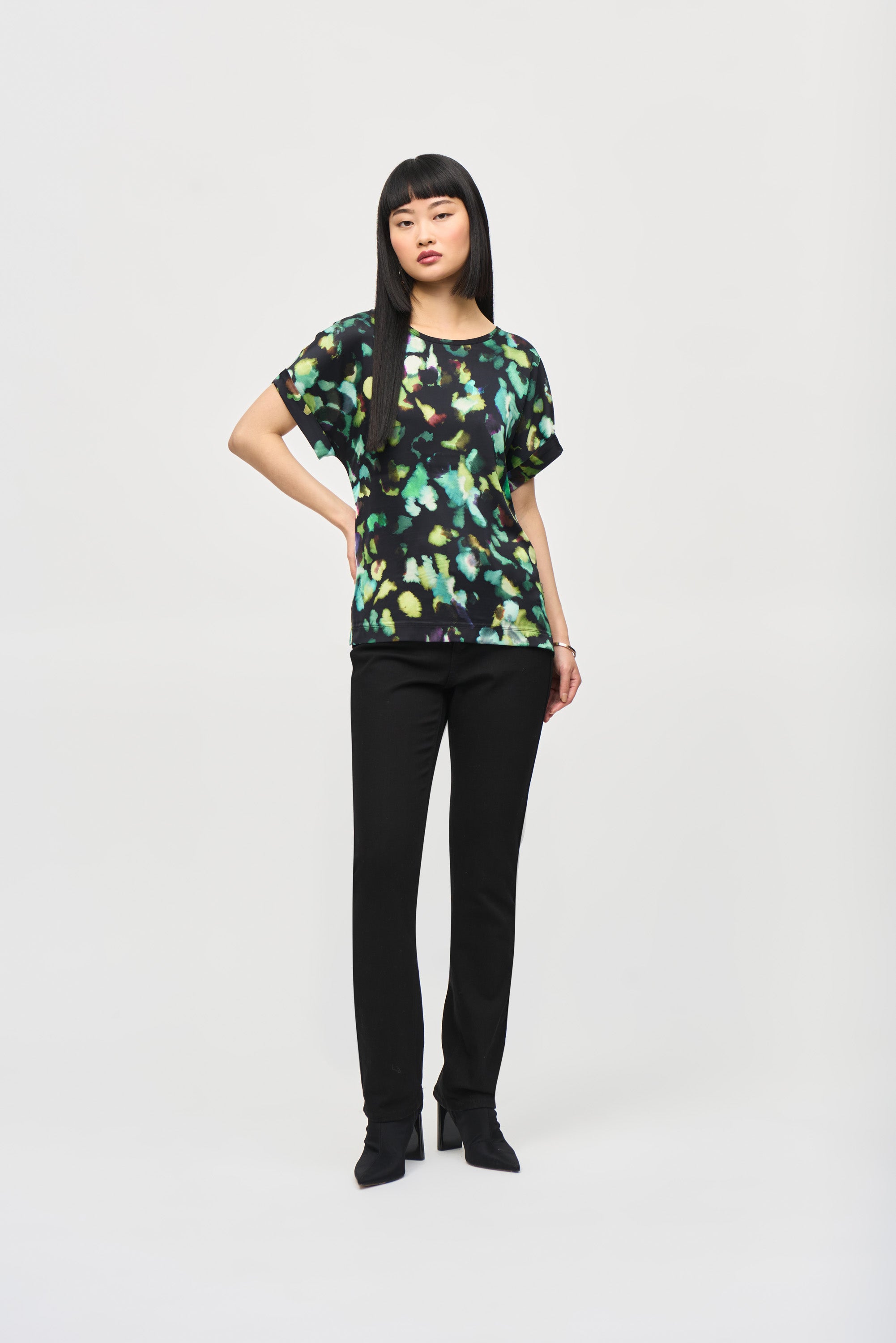 Joseph Ribkoff Graphic Print Top