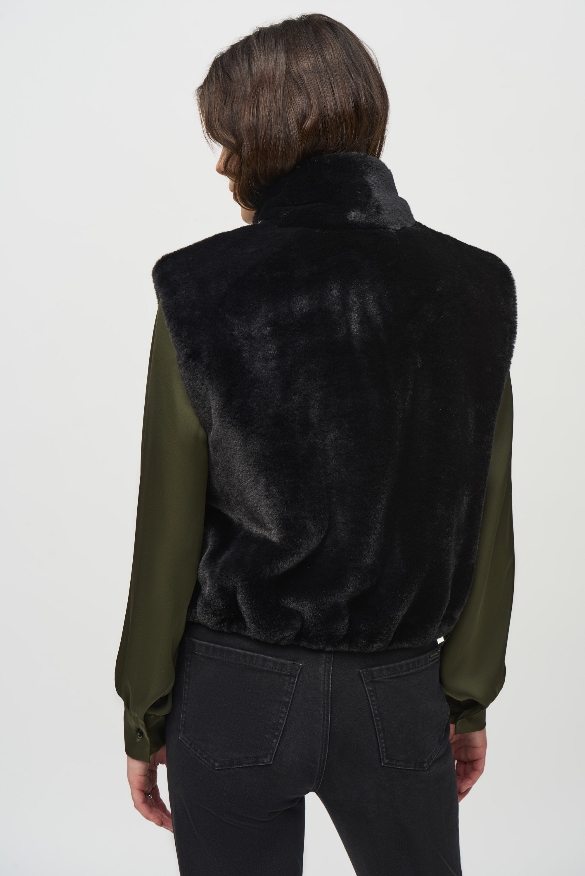 Joseph Ribkoff Faux Fur Vest