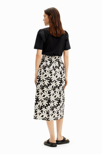 Desigual Flower Print Skirt Dress