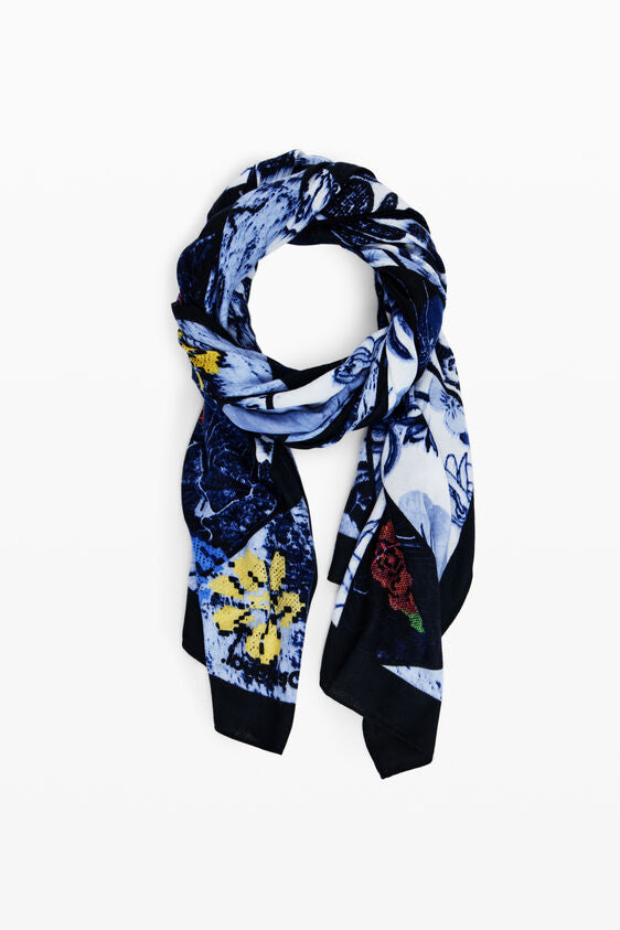 Desigual Print Scarf