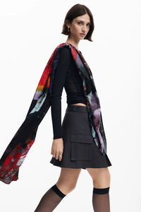 Desigual Print Scarf