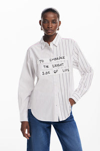 Desigual Pin Stripe Shirt