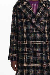 Desigual Novelty Plaid Coat