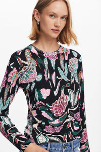 Desigual Novelty Print Sweater