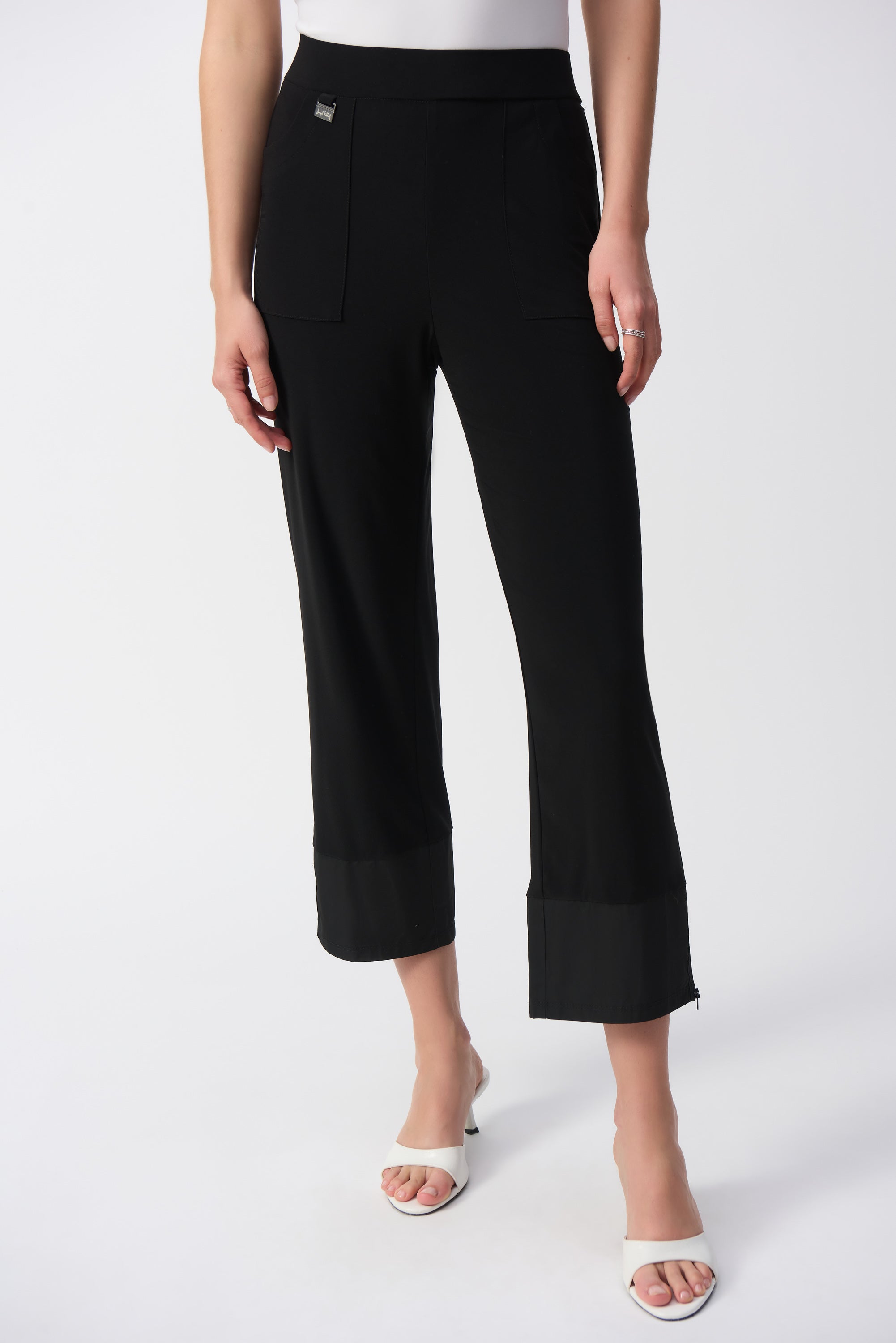 Joseph Ribkoff Jersey Knit Crop Pant