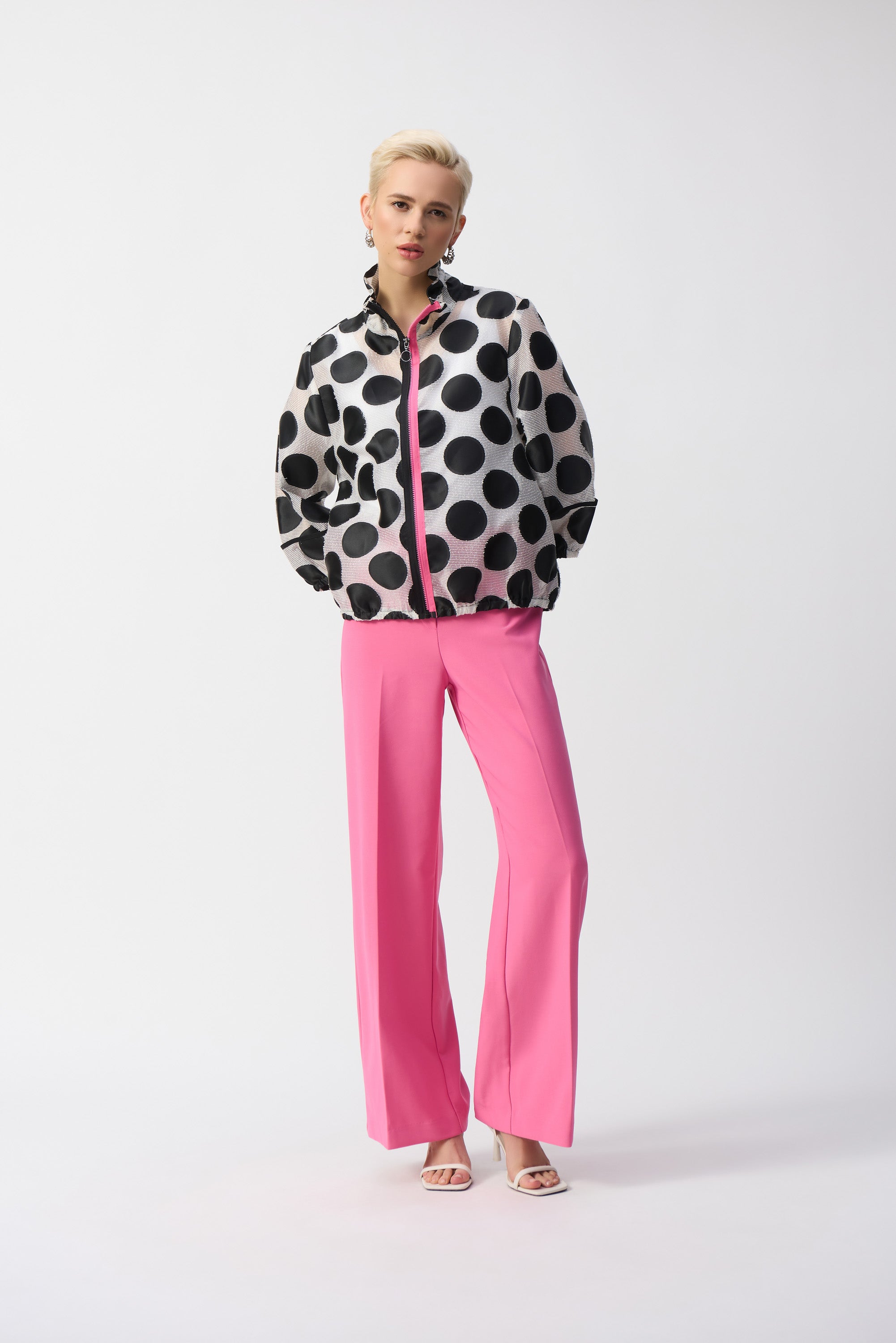 Joseph Ribkoff Dot Print Jacket