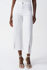 Joseph Ribkoff Kick Flare Crop Jean