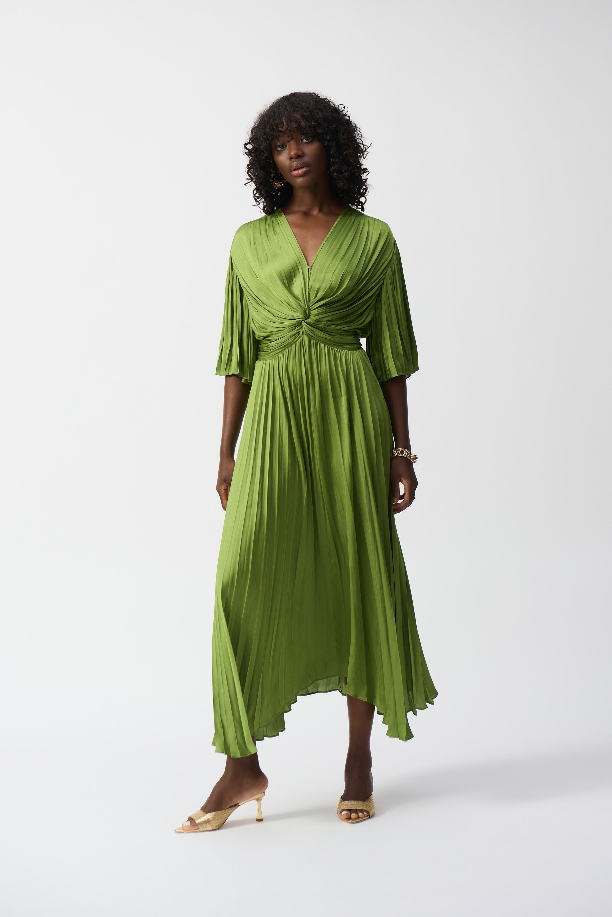 Joseph Ribkoff Signature Pleated Dress