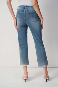 Joseph Ribkoff Sparkle Kick Flare Jean