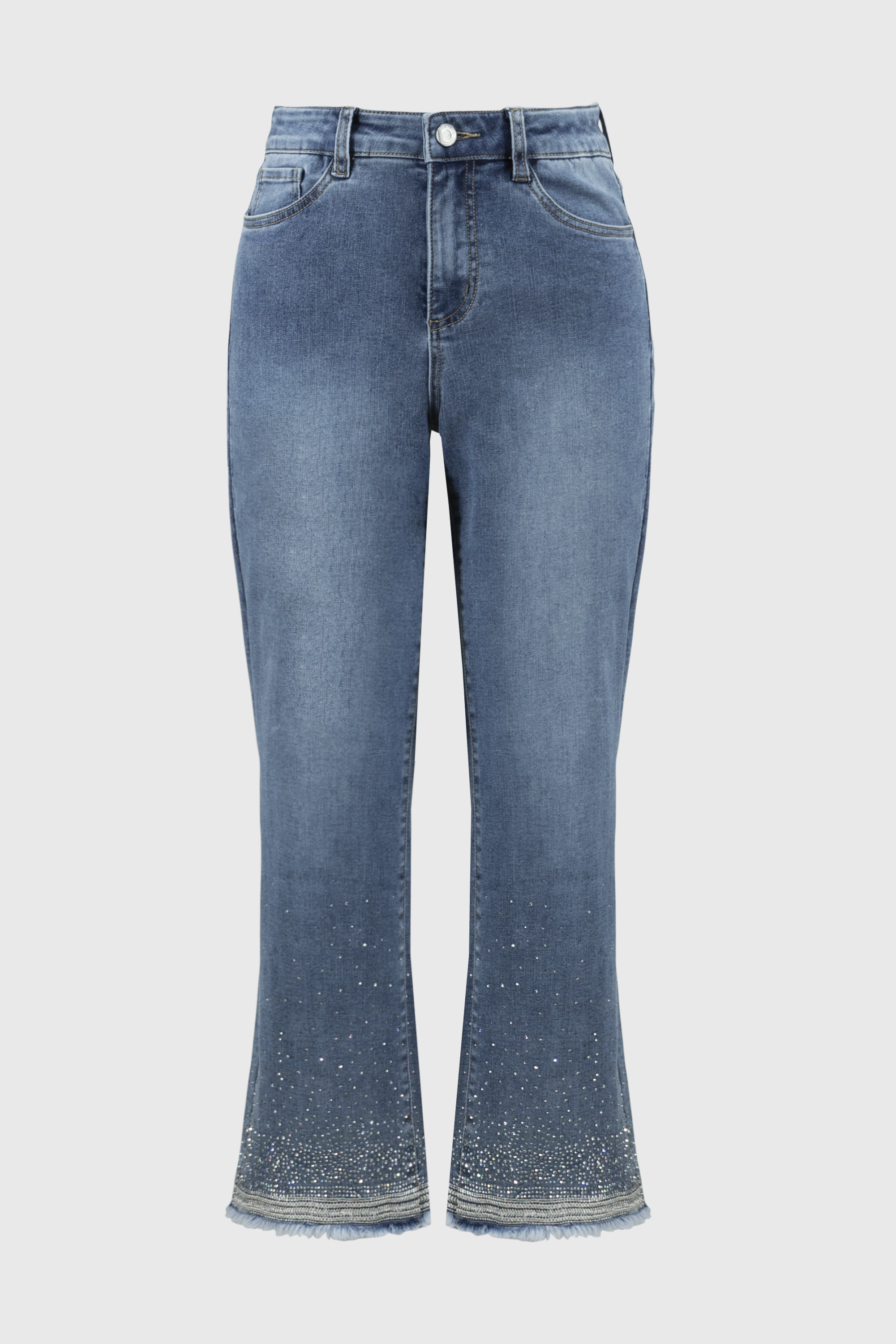 Joseph Ribkoff Sparkle Kick Flare Jean