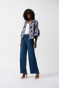 Joseph Ribkoff Goldie Wide Leg Jean