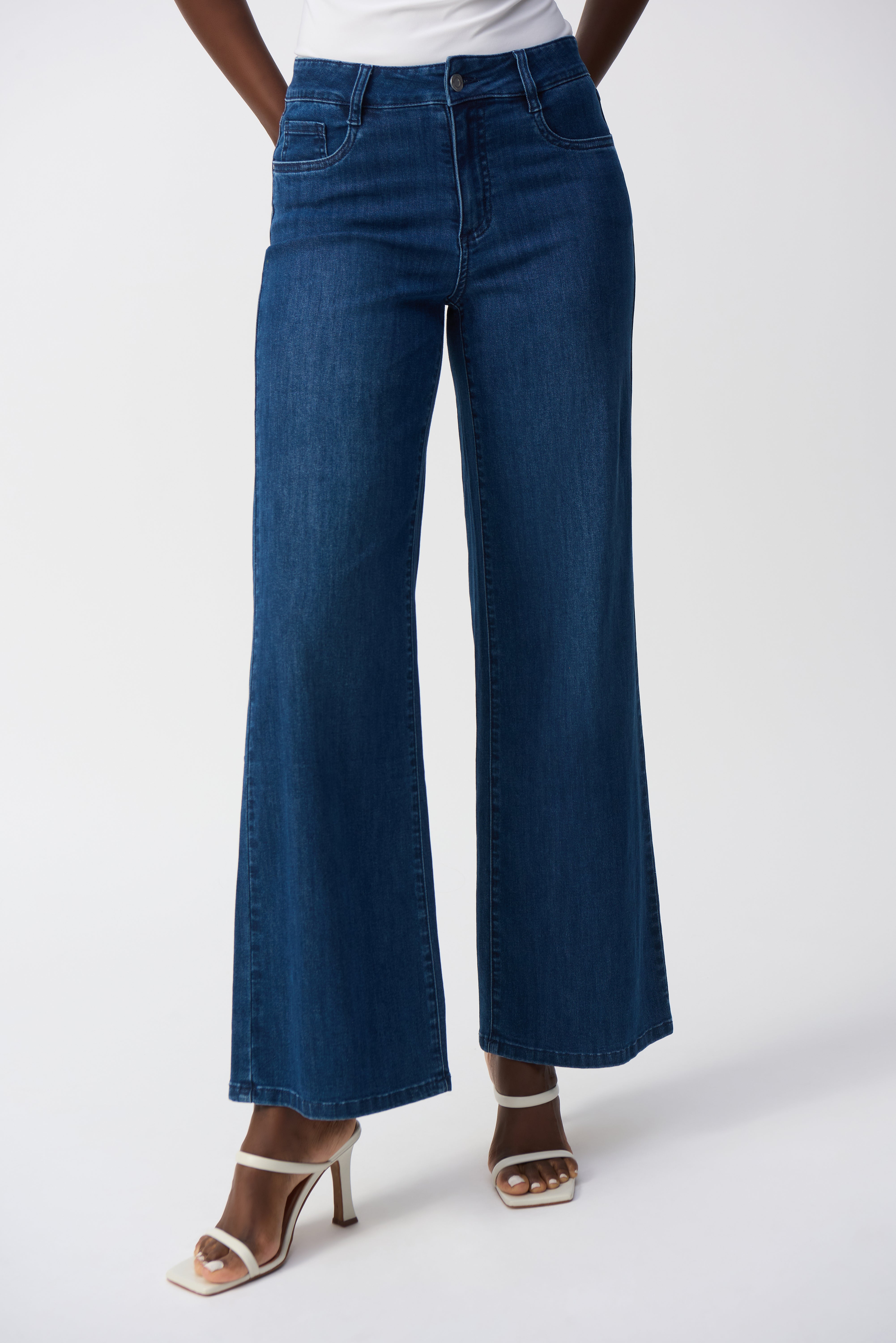 Joseph Ribkoff Goldie Wide Leg Jean