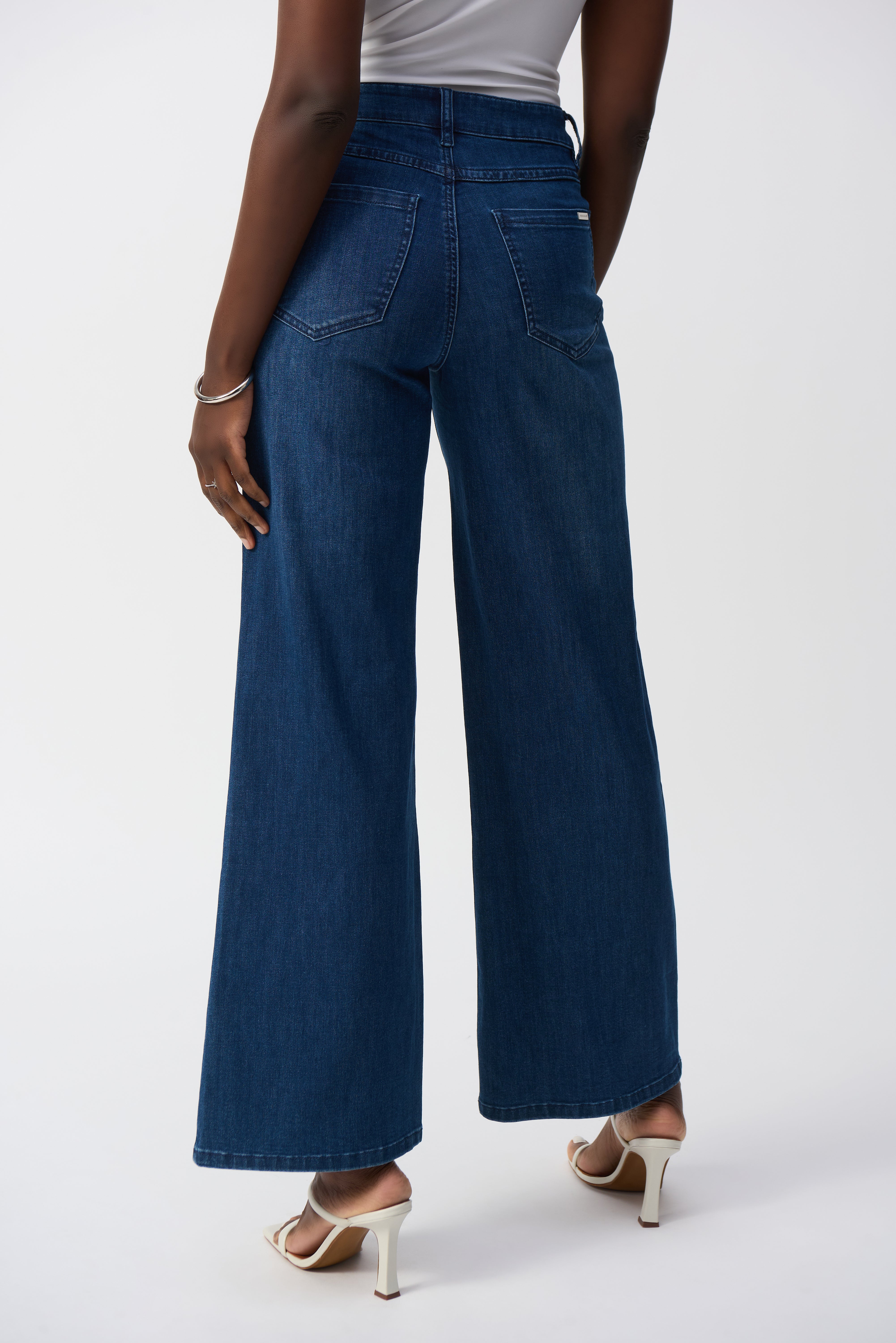 Joseph Ribkoff Goldie Wide Leg Jean