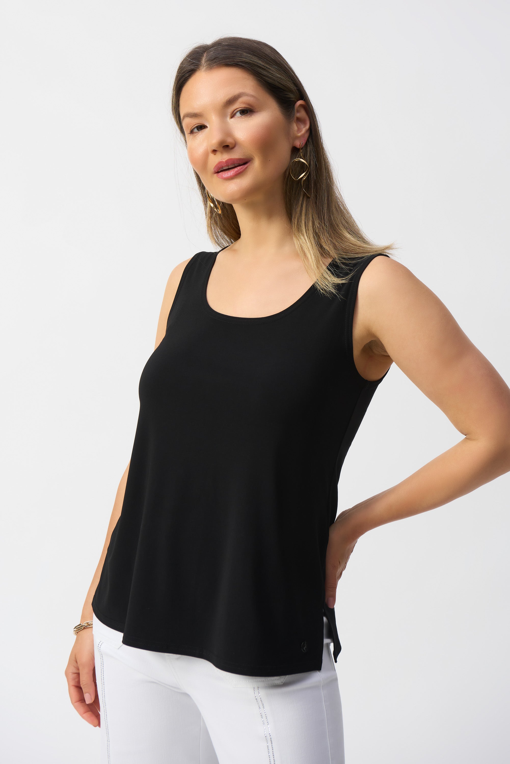 Joseph Ribkoff Scoop Neck Tank Top