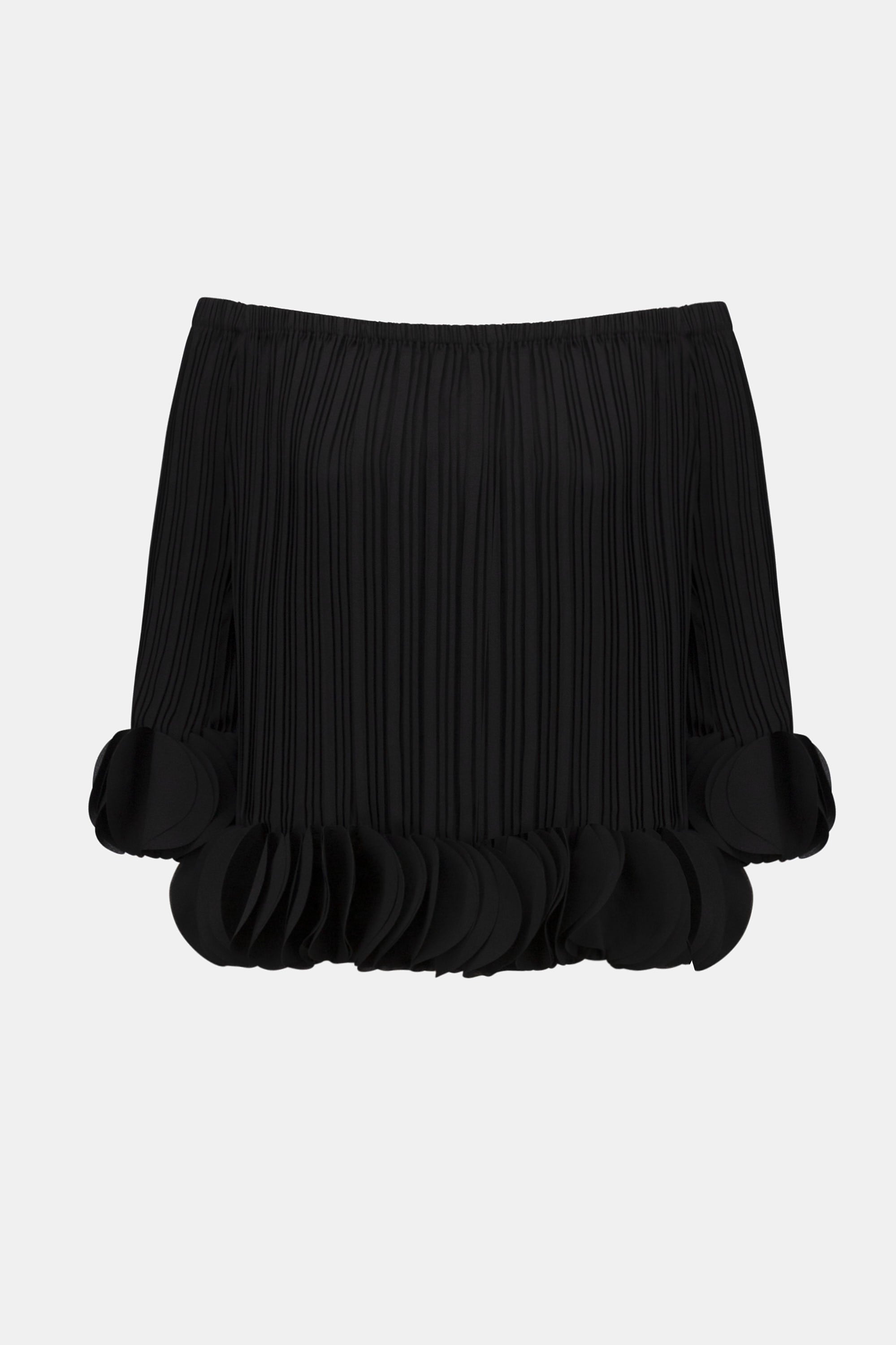 Joseph Ribkoff Pleated Off The Shoulder Blouse