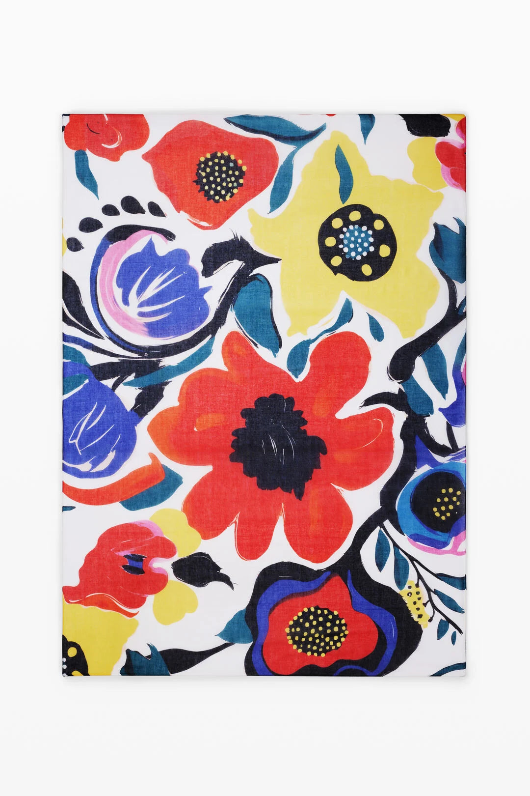 Desigual La Croix Floral Print Scarf