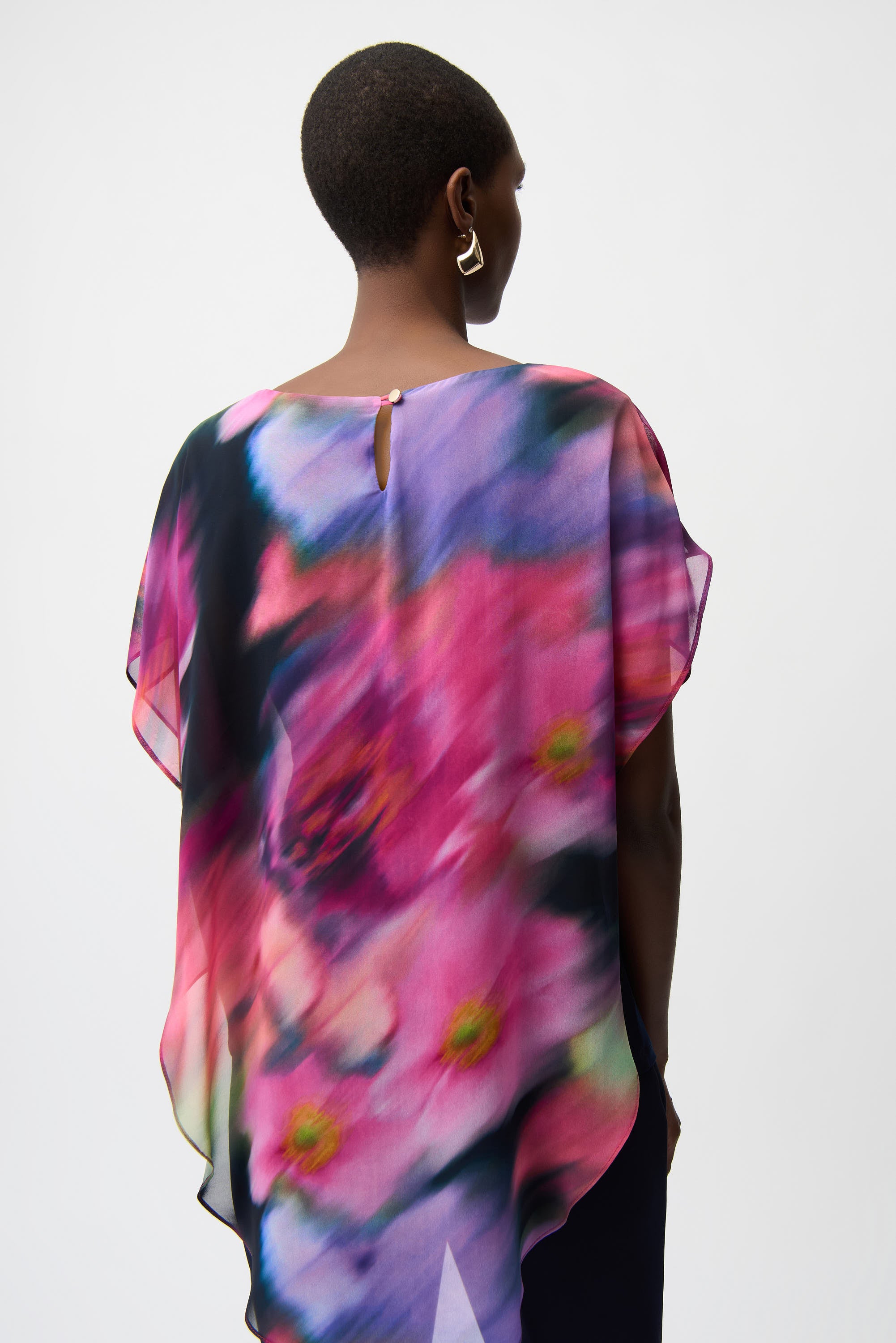 Joseph Ribkoff Floral Print Top – Honeys Fashions