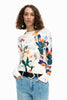Desigual Digital Floral Print Sweater