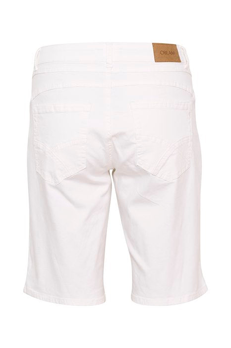 Cream Ann Twill Coco Fit Shorts