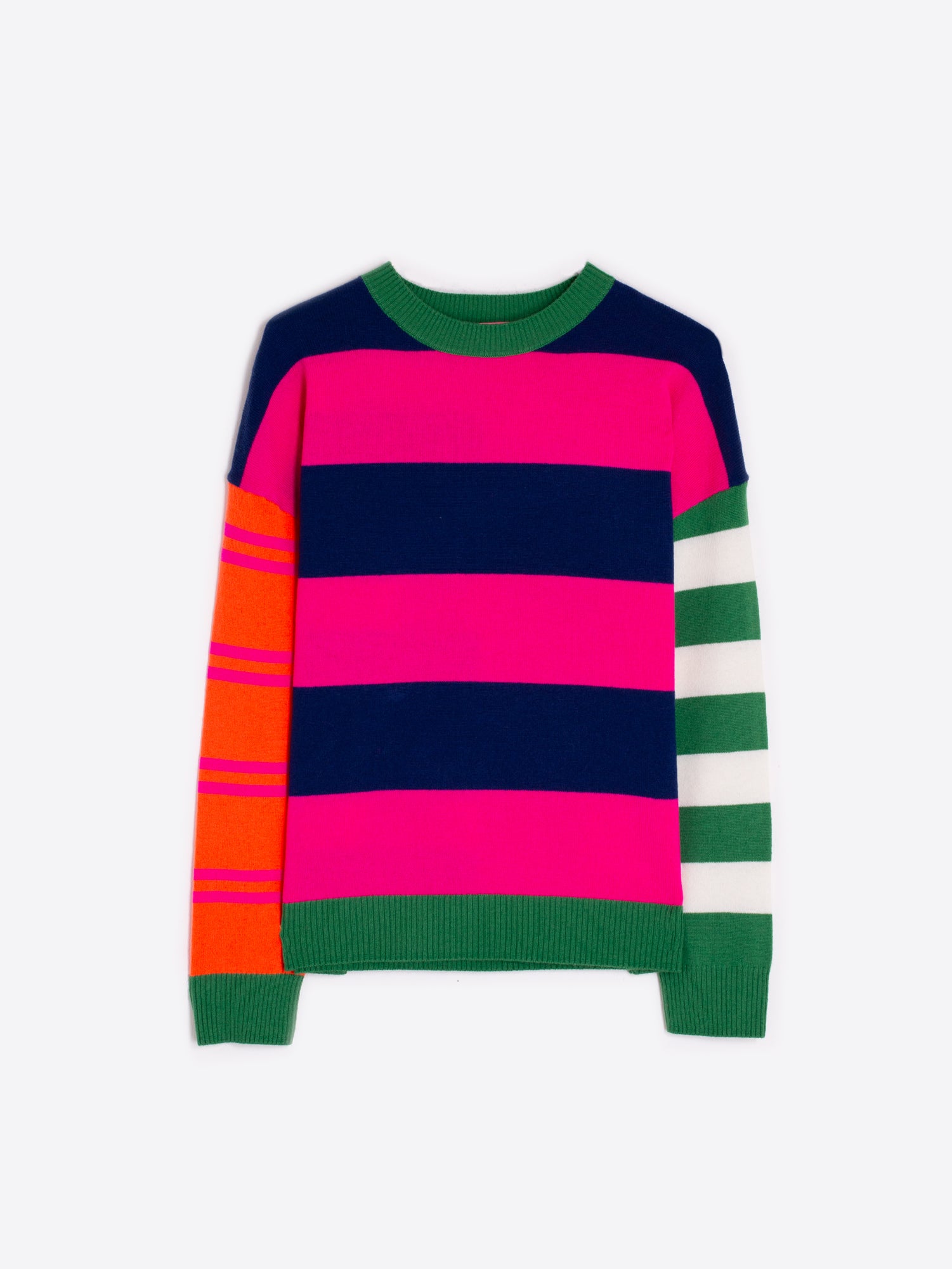 Vilagallo Fabiola Multi Stripes Sweater