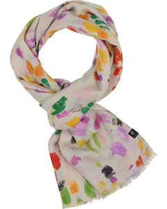 Fraas Abstract Floral Print Scarf