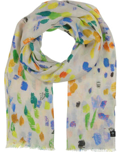 Fraas Abstract Floral Print Scarf