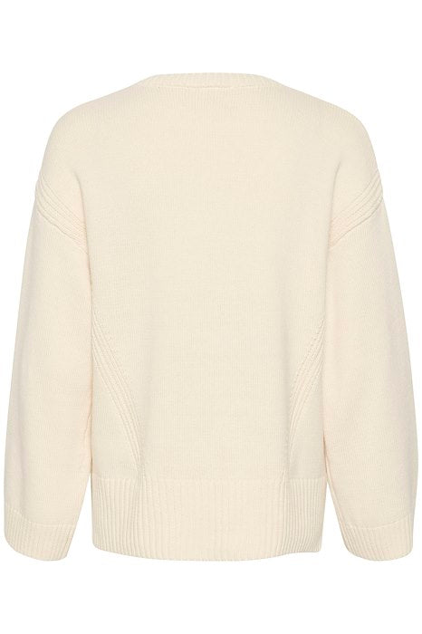 Cream Soffie Pullover Sweater