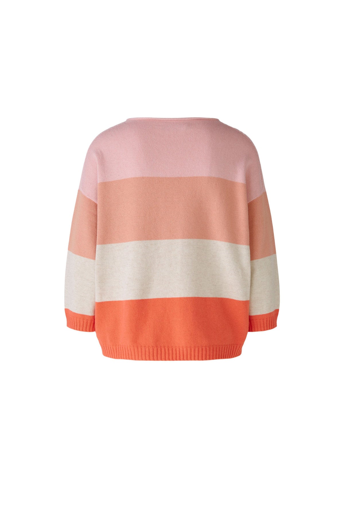 Oui Colour Block Stripe Sweater