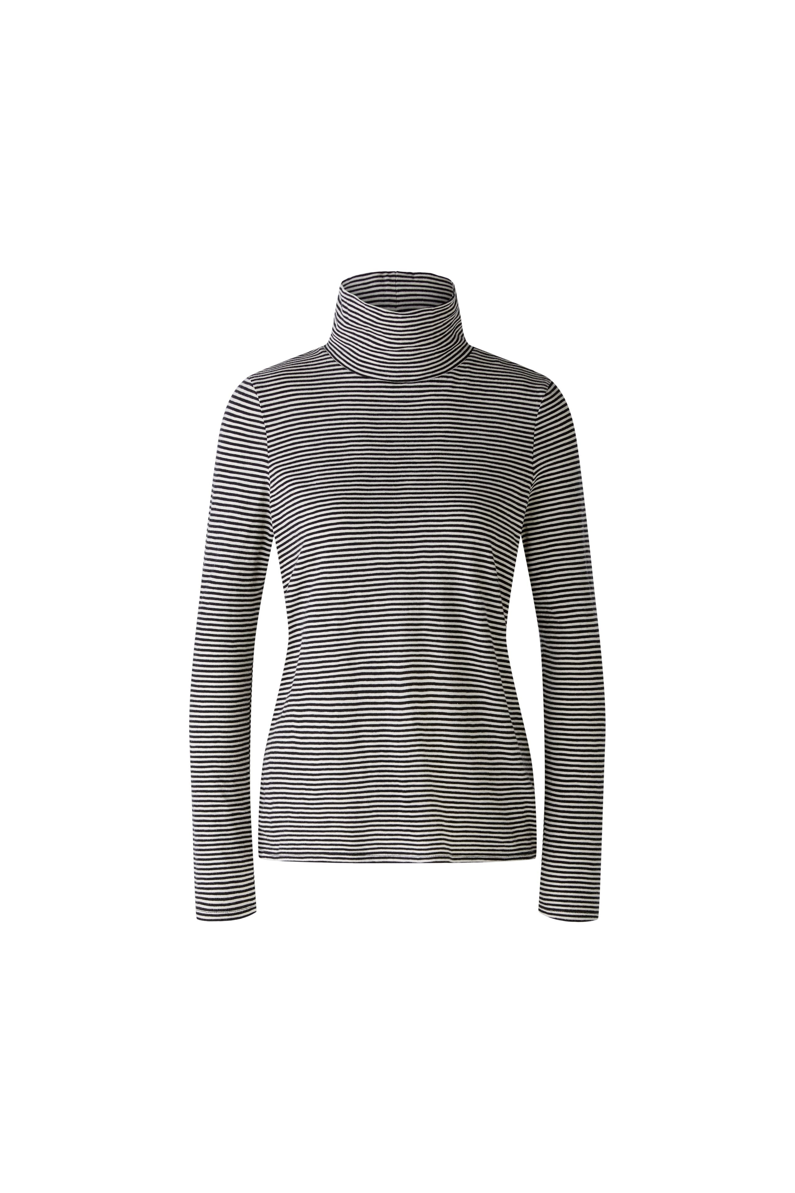 Oui Mini Stripe Turtleneck