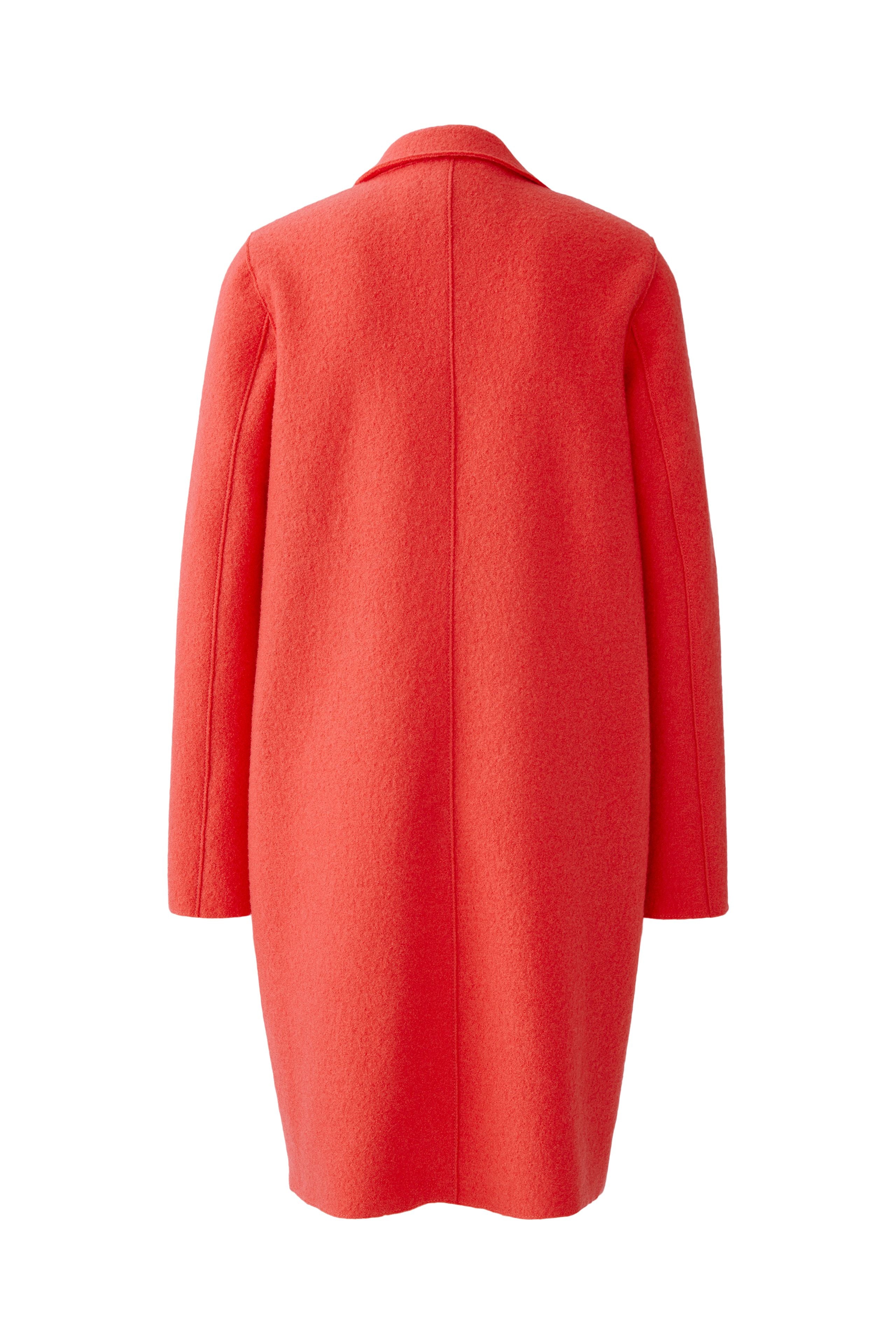 Oui Boiled Wool Coat