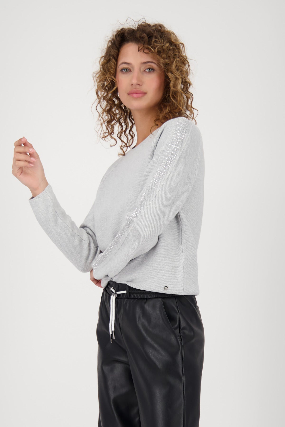 Monari Sparkle Sleeve Sweater