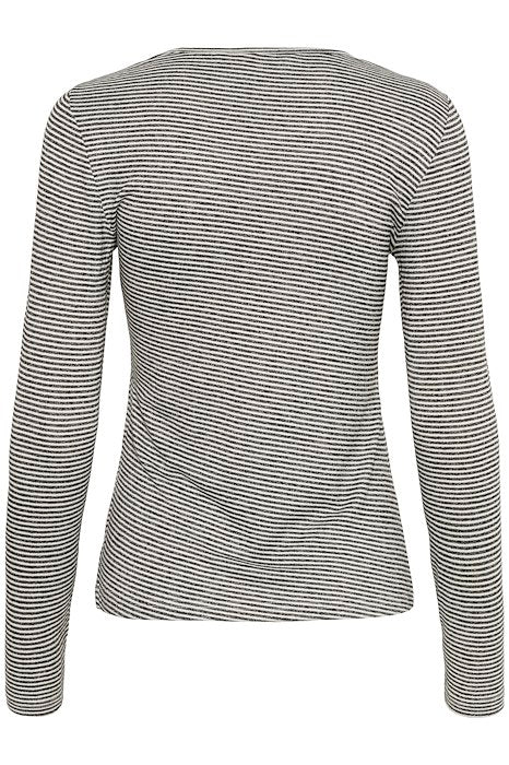 Cream Amma Mini Stripe Top