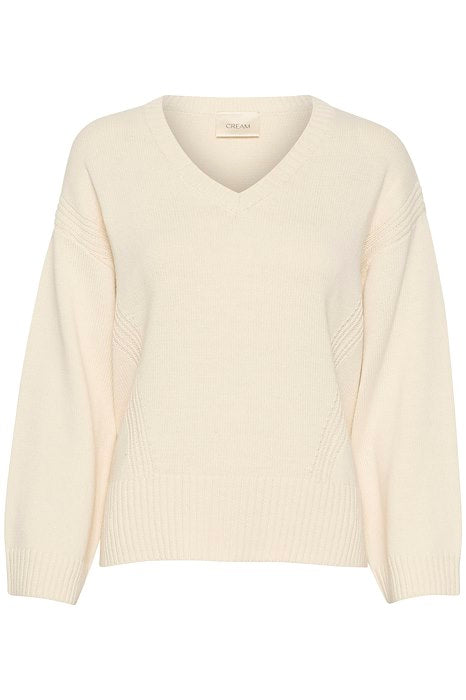 Cream Soffie Pullover Sweater