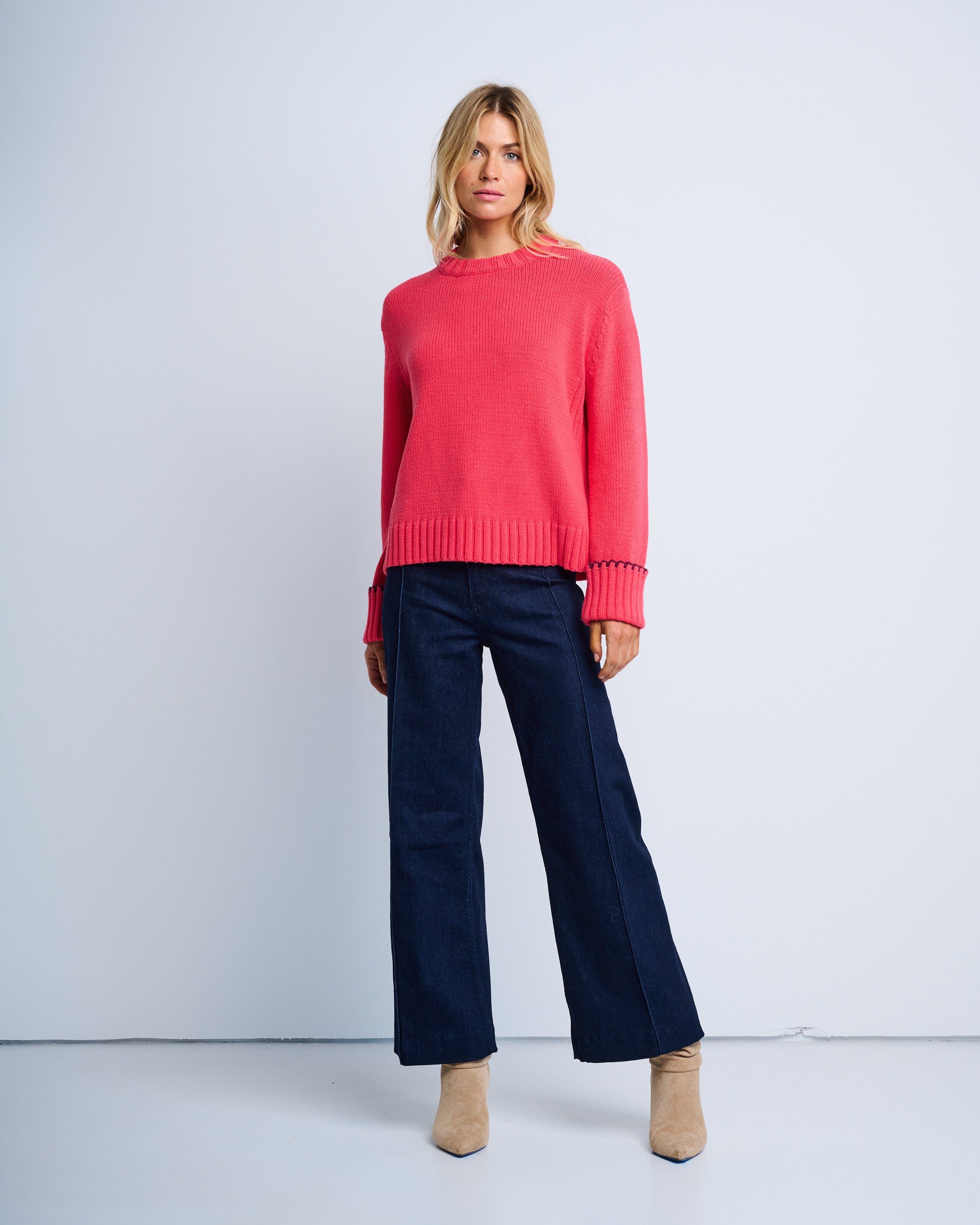 Lisa Todd Cuffs Up Pullover Sweater