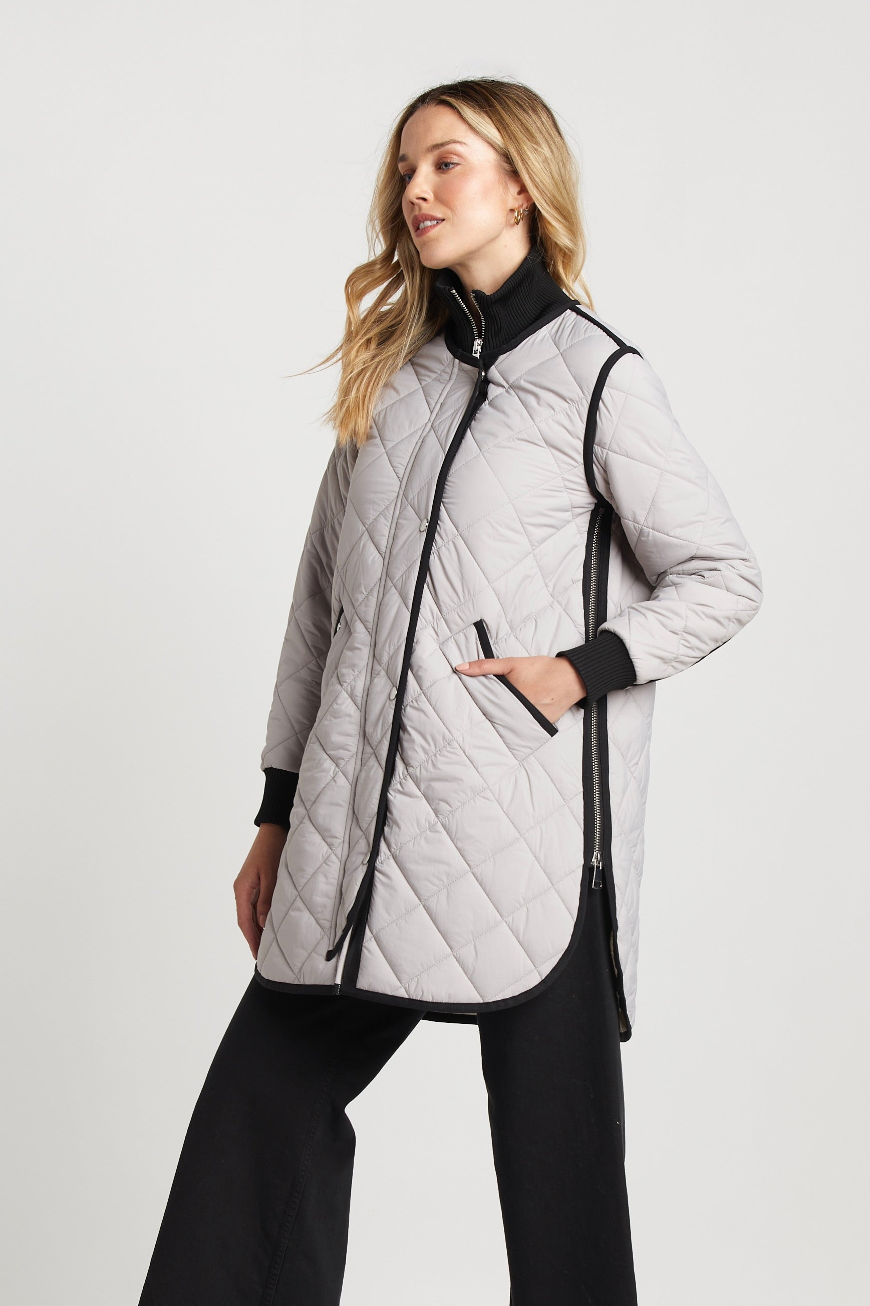 Adroit Libby Quilted Coat