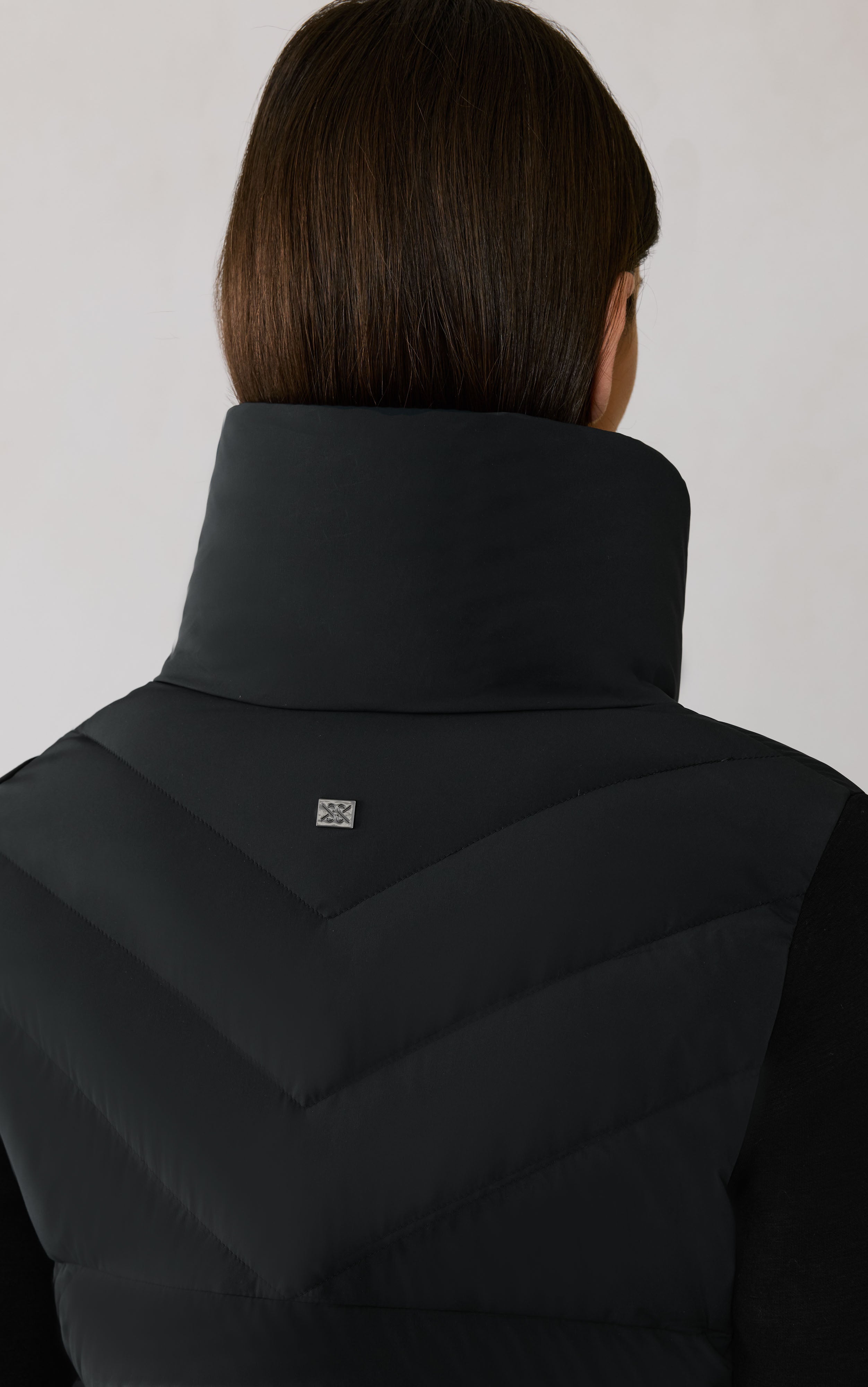 Soia & Kyo Mixed Media Coat