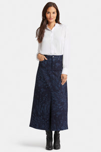 NYDJ Midi Denim Skirt