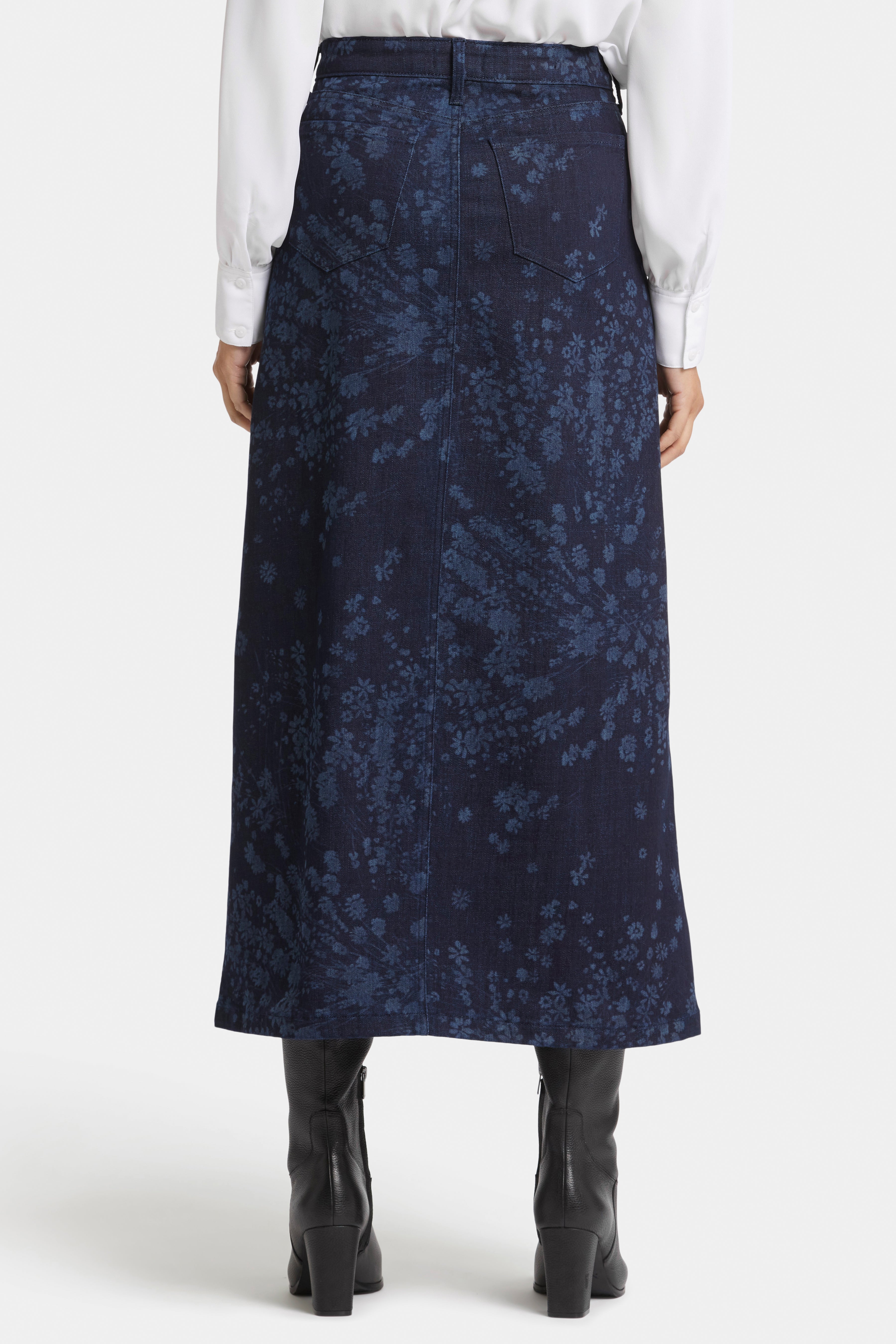 NYDJ Midi Denim Skirt