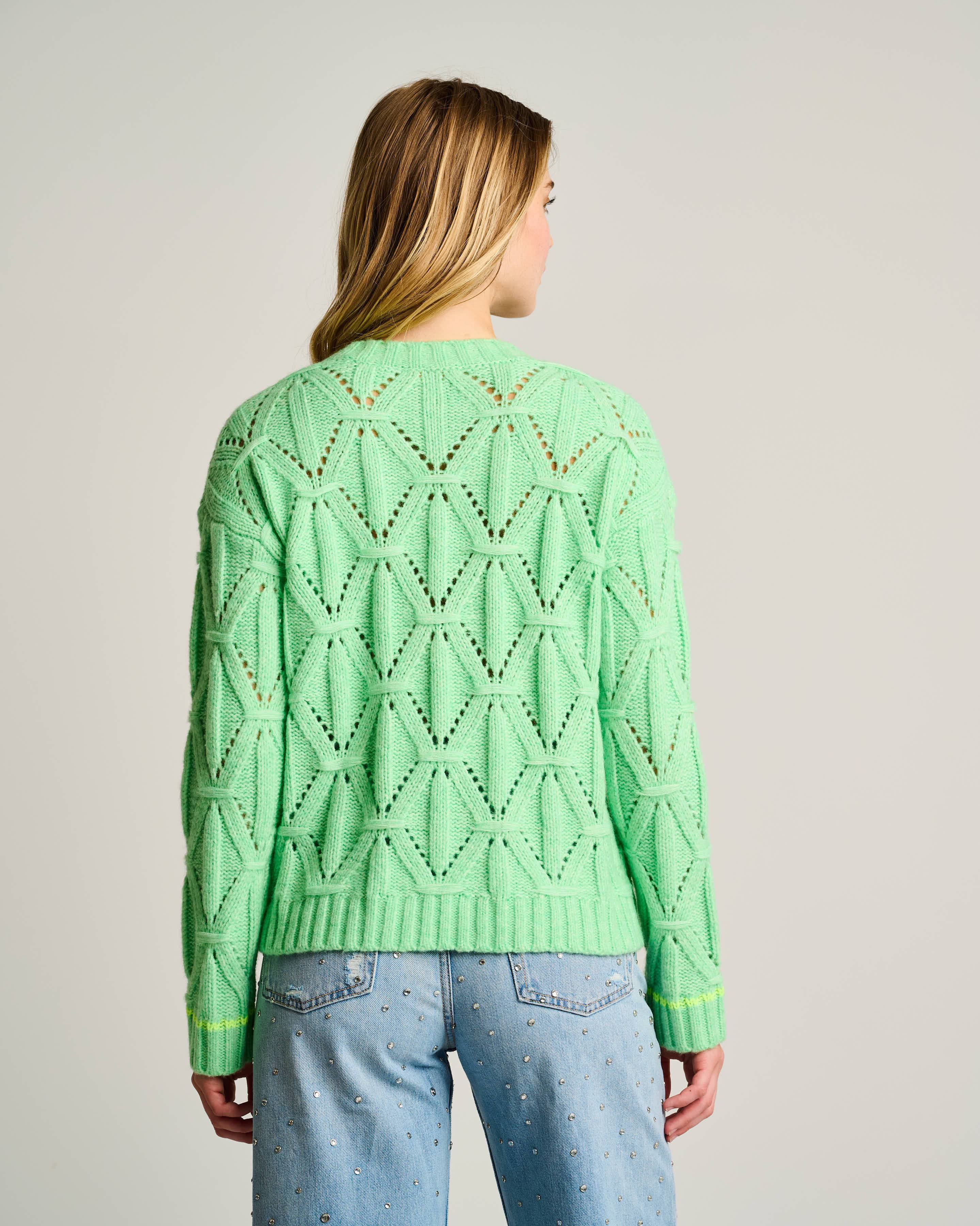 Lisa Todd Cable Crew Sweater